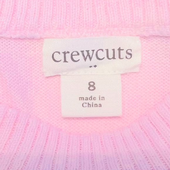 Crewcuts Holiday Pink Sparkle Reindeer Sweater - SOO CUTE! - Picture 6 of 7